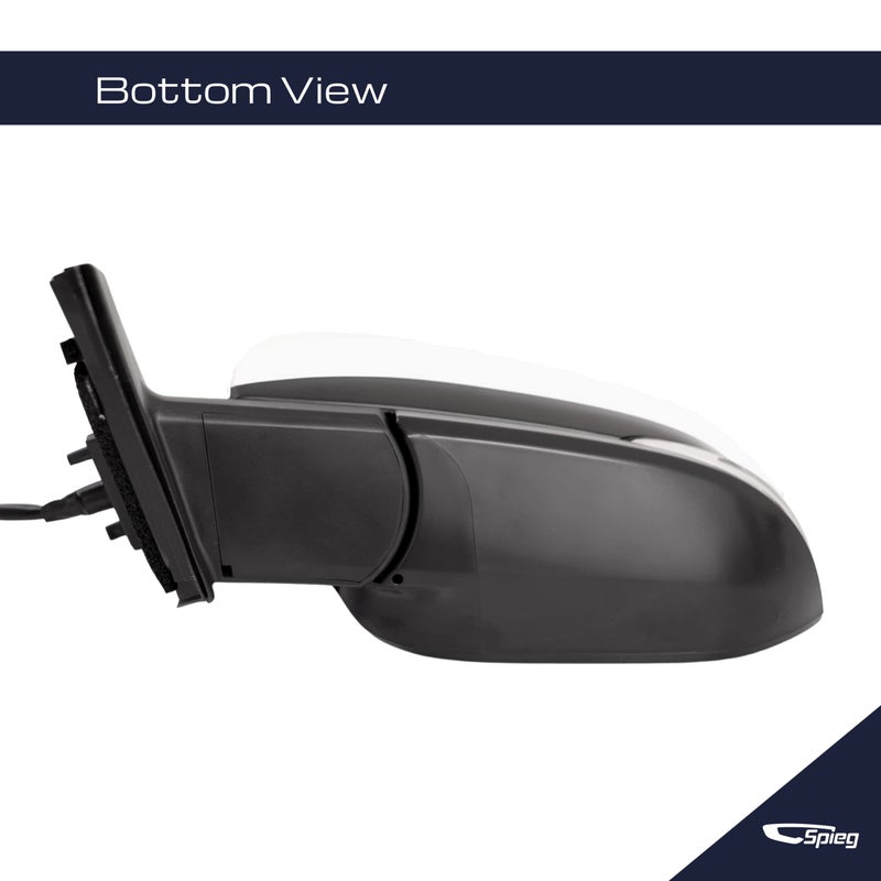 Spieg Driver Side Door Mirror for 2013 2014 2015 Toyota RAV4 Power Glass Heated Turn Signal Light Painted White 7 Pins Left Mirror TO1320310 - Image 5